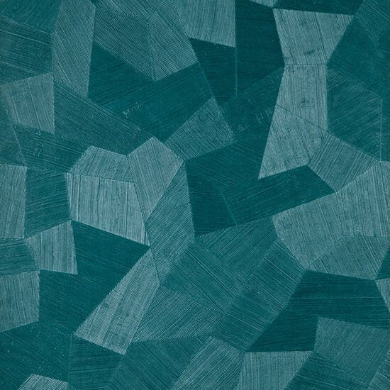 ARTE Facet Behang Petrol 75309A - LAB COLOUR THE WORLD