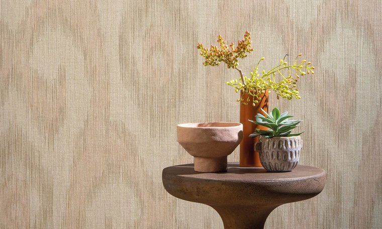 ARTE Ikat Behang Beige ODE5303 - LAB COLOUR THE WORLD