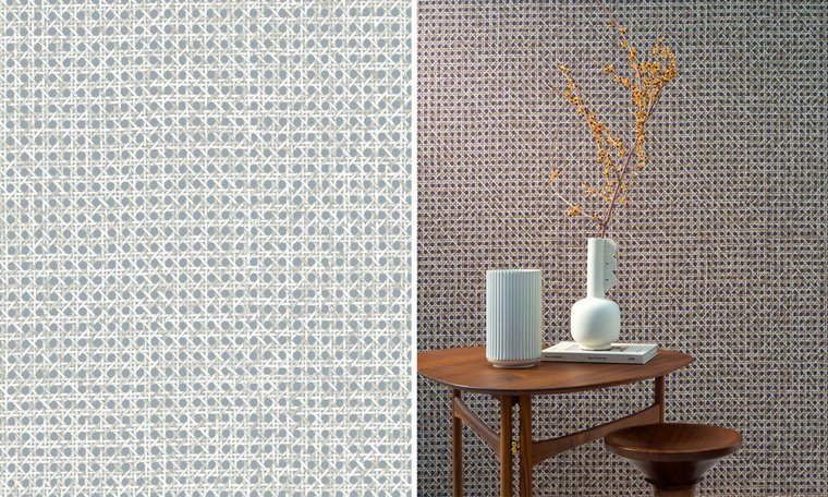 ARTE Le Rotin Behang Taupe 60511 - LAB COLOUR THE WORLD