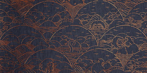 ARTE Moooi Indigo Macaque Behang MO3000 - LAB COLOUR THE WORLD