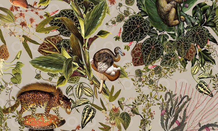 ARTE Moooi Menagerie of Extinct Animals Behang Cloud MO2073 - LAB COLOUR THE WORLD