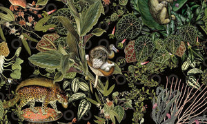 ARTE Moooi Menagerie of Extinct Animals Behang Raven MO2071 - LAB COLOUR THE WORLD