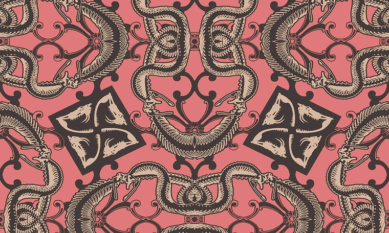 ARTE Snake Bit Behang FP1082 - LAB COLOUR THE WORLD