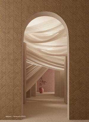 ARTE Terracotta Behang 97013 - LAB COLOUR THE WORLD