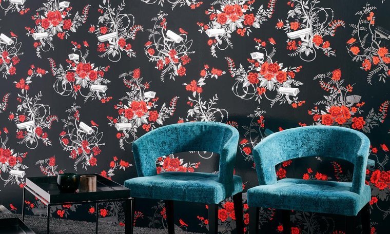 ARTE Vigilant Floral Behang FP1051 - LAB COLOUR THE WORLD