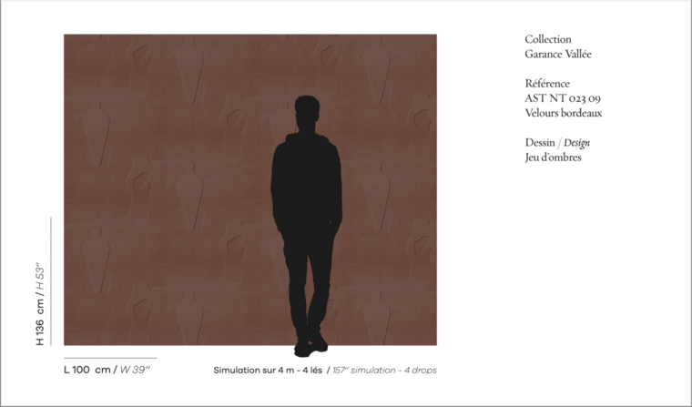 Asteré Jeu D'Ombres Behang AST_NT_023_09 - LAB COLOUR THE WORLD