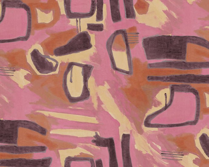 Asteré Silk Scarf Behangpaneel AST_NT_014_01 - LAB COLOUR THE WORLD