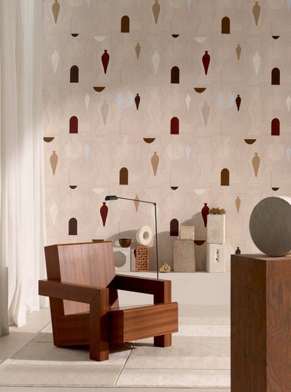 Asteré Terrazzo de Papier Behang AST_NT_024_01 - LAB COLOUR THE WORLD