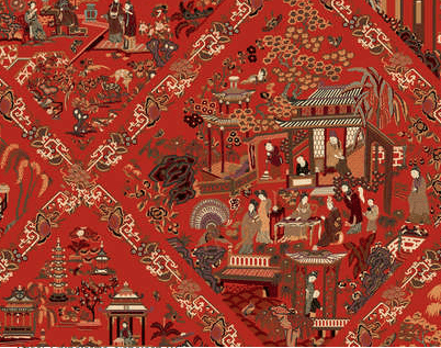 Braquenie L'Empire Du Milieu Behang BP315003 - LAB COLOUR THE WORLD