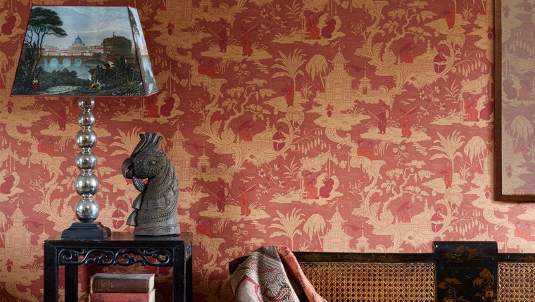 Cole & Son Archive Anthology Chinese Toile behang 100/8038 - LAB COLOUR THE WORLD