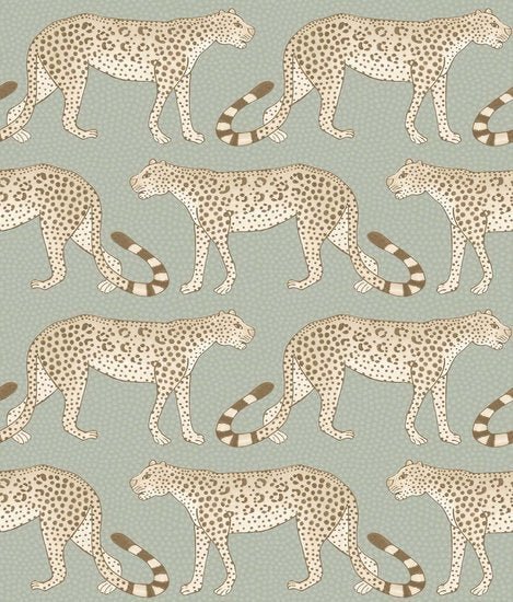 Cole & Son Ardmore Collection Leopard Walk behang 109/2009 - LAB COLOUR THE WORLD