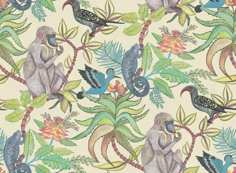 Cole & Son Ardmore Collection Savuti behang 109/1007 - LAB COLOUR THE WORLD