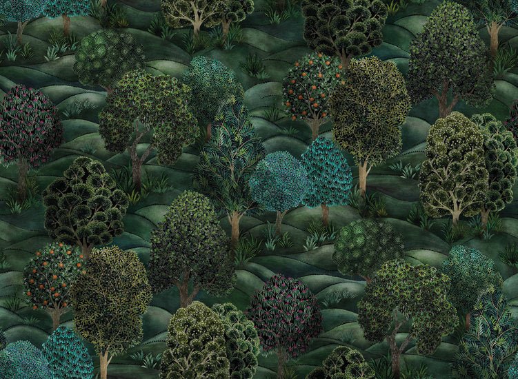 Cole & Son Botanical ~Botanica~ Forest behang 115/9028 - LAB COLOUR THE WORLD
