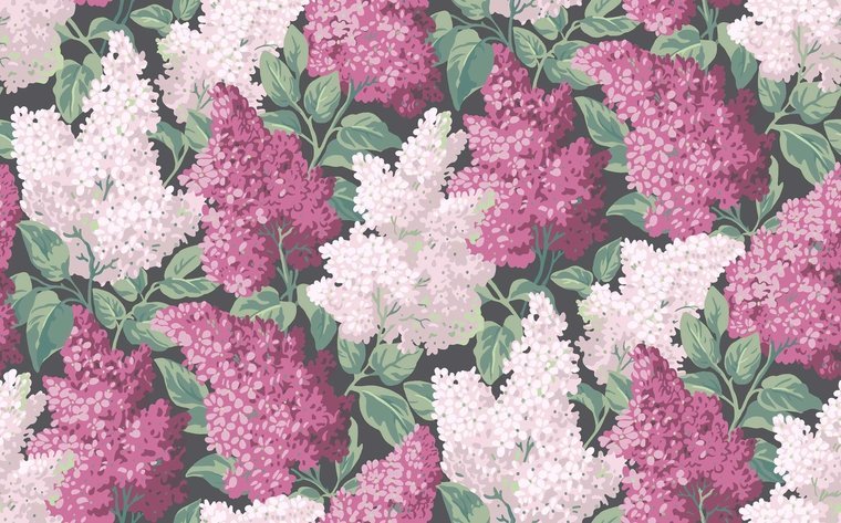 Cole & Son Botanical ~Botanica~ Lilac behang 115/1001 - LAB COLOUR THE WORLD