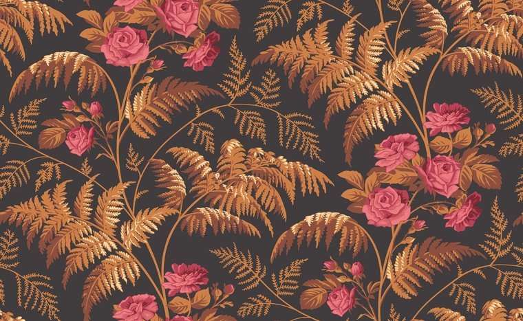 Cole & Son Botanical ~Botanica~ Rose behang 115/10029 - LAB COLOUR THE WORLD