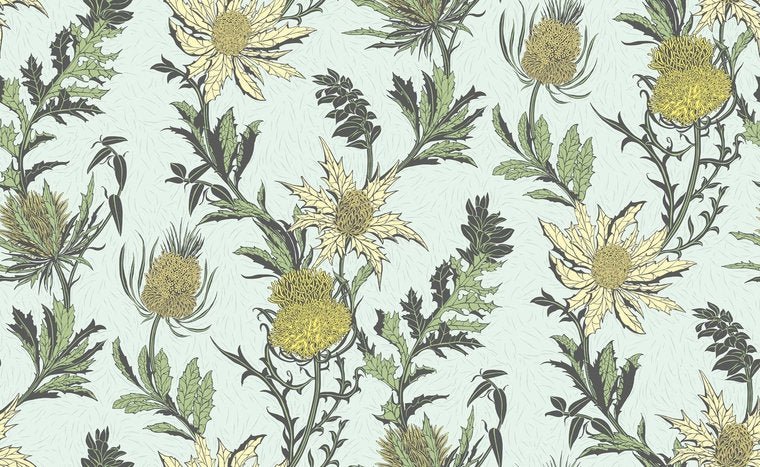 Cole & Son Botanical ~Botanica~ Thistle behang 115/14042 - LAB COLOUR THE WORLD