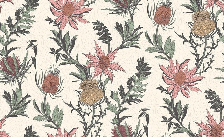 Cole & Son Botanical ~Botanica~ Thistle behang 115/14043 - LAB COLOUR THE WORLD