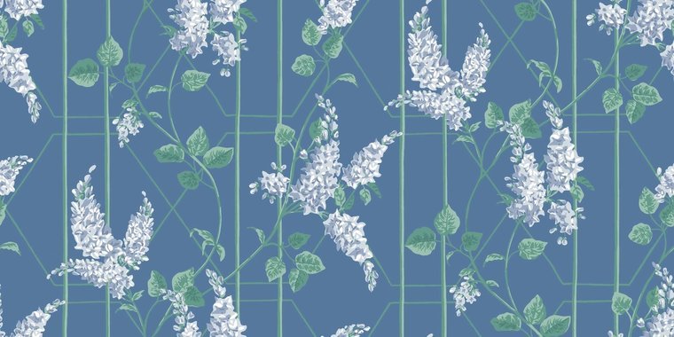 Cole & Son Botanical ~Botanica~ Wisteria behang 115/5015 - LAB COLOUR THE WORLD