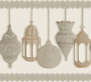 Cole & Son Fez (Border) behang 113/6014 - LAB COLOUR THE WORLD