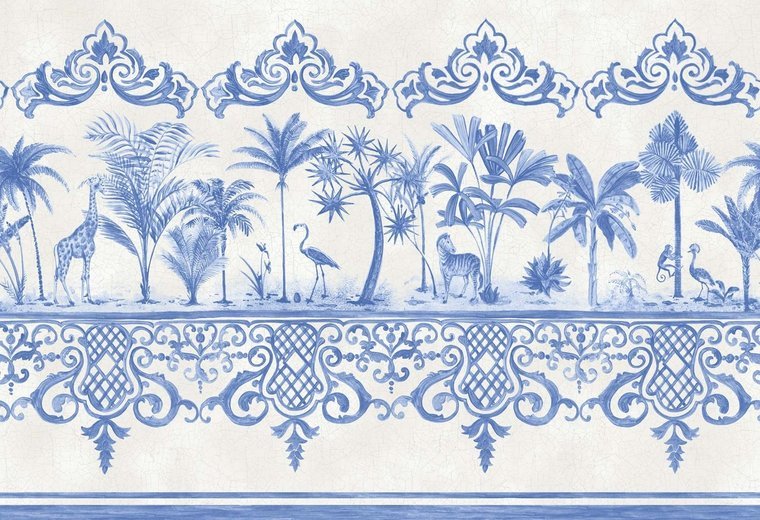 Cole & Son Folie Rousseau Border behang 99/10042 - LAB COLOUR THE WORLD