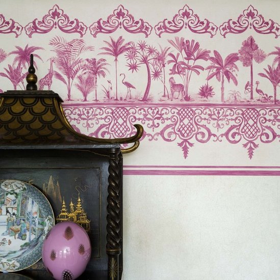 Cole & Son Folie Rousseau Border behang 99/10044 - LAB COLOUR THE WORLD