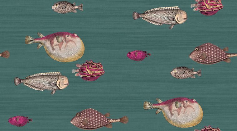 Cole & Son Fornasetti Selection Acquario behang 114/12024 - LAB COLOUR THE WORLD