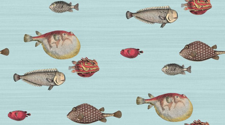 Cole & Son Fornasetti Selection Acquario behang 97/10030 - LAB COLOUR THE WORLD