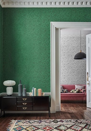 Cole & Son Fornasetti Selection Malachite behang 114/17035 - LAB COLOUR THE WORLD
