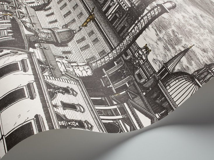 Cole & Son Fornasetti Selection Riflesso behang 114/20040 - LAB COLOUR THE WORLD