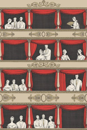Cole & Son Fornasetti Selection Teatro behang 114/18037 - LAB COLOUR THE WORLD