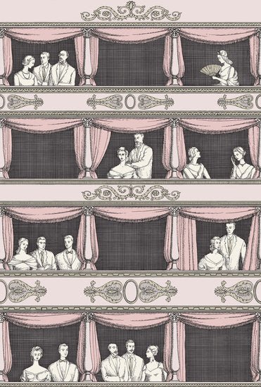 Cole & Son Fornasetti Selection Teatro behang 114/4008 - LAB COLOUR THE WORLD