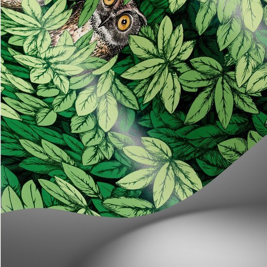 Cole & Son Fornasetti Senza Tempo II Foglie e Civette behang 123/11054 - LAB COLOUR THE WORLD