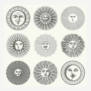 Cole & Son Fornasetti Senza Tempo II Soli behang 123/1001 - LAB COLOUR THE WORLD