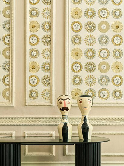 Cole & Son Fornasetti Senza Tempo II Soli behang 123/1001 - LAB COLOUR THE WORLD