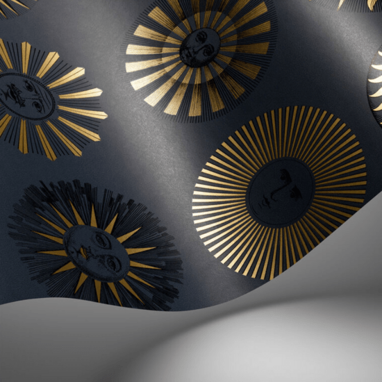 Cole & Son Fornasetti Senza Tempo II Soli behang 123/1004 - LAB COLOUR THE WORLD