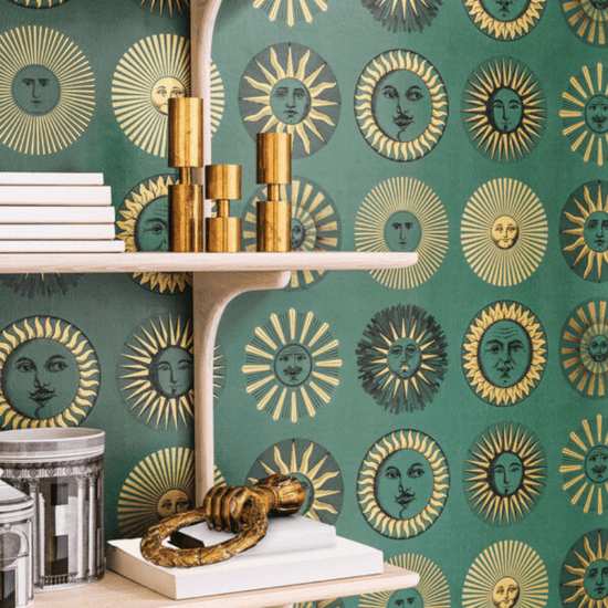 Cole & Son Fornasetti Senza Tempo II Soli behang 123/1005 - LAB COLOUR THE WORLD
