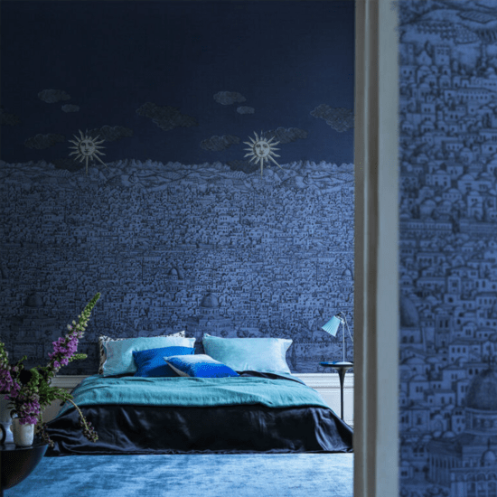 Cole & Son Fornasetti Senza Tempo II Vista Mediterranea behang 123/3013 - LAB COLOUR THE WORLD