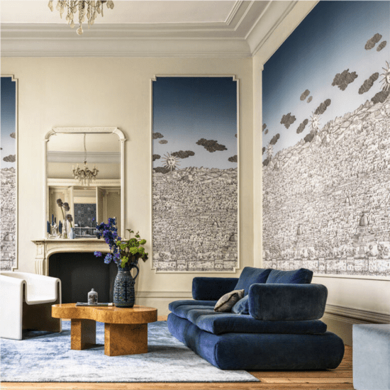 Cole & Son Fornasetti Senza Tempo II Vista Mediterranea behang 123/3014 - LAB COLOUR THE WORLD