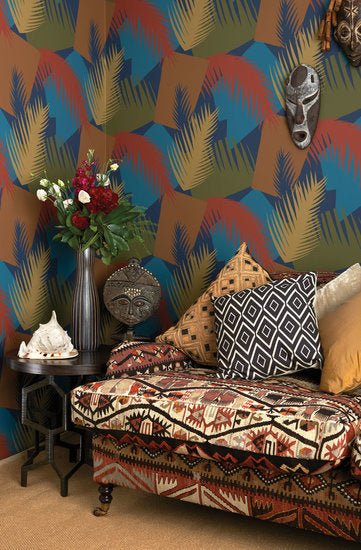 Cole & Son Geometric II Deco Palm behang 105/8039 - LAB COLOUR THE WORLD