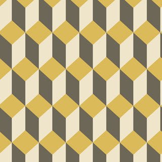Cole & Son Geometric II Delano behang 105/7032 - LAB COLOUR THE WORLD