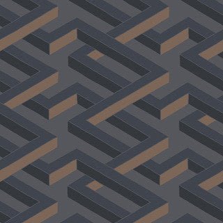 Cole & Son Geometric II Luxor behang 105/1001 - LAB COLOUR THE WORLD