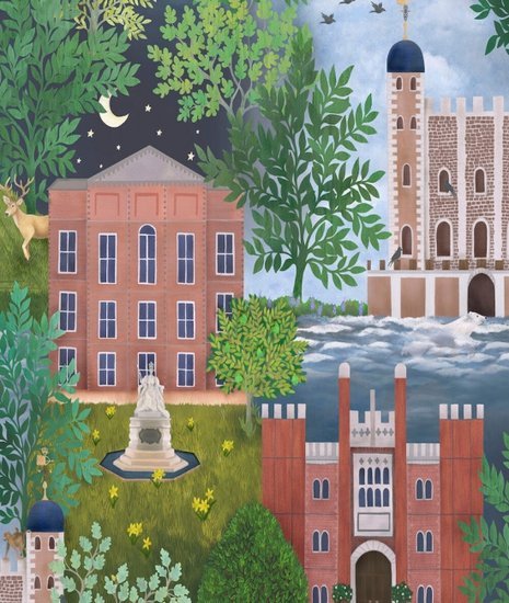 Cole & Son Historic Royal Palaces – Great Masters Palace Tales behang 118/1001 - LAB COLOUR THE WORLD