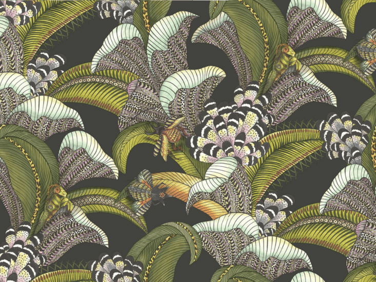 Cole & Son Hoopoe Leaves Behang 119/1002 - LAB COLOUR THE WORLD