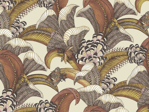 Cole & Son Hoopoe Leaves Behang 119/1004 - LAB COLOUR THE WORLD