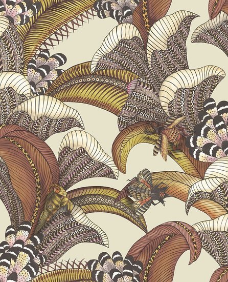 Cole & Son Hoopoe Leaves Behang 119/1004 - LAB COLOUR THE WORLD