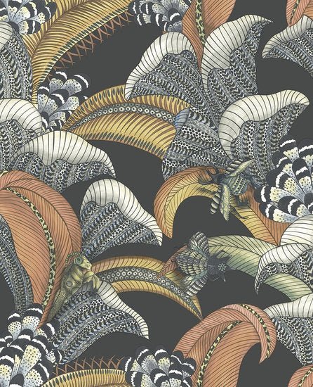 Cole & Son Hoopoe Leaves Behang 119/1005 - LAB COLOUR THE WORLD
