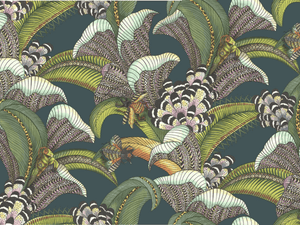 Cole & Son Hoopoe Leaves Behang 119/1007 - LAB COLOUR THE WORLD