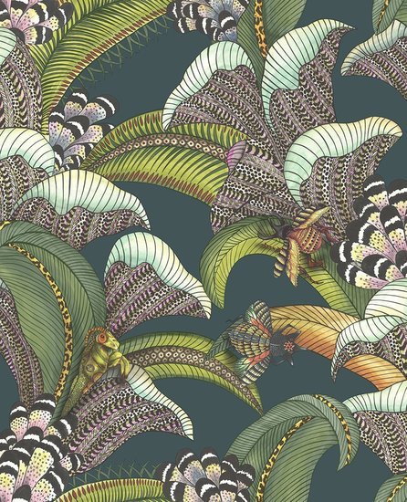 Cole & Son Hoopoe Leaves Behang 119/1007 - LAB COLOUR THE WORLD