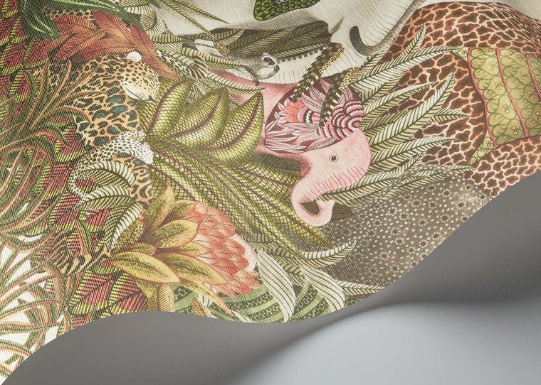 Cole & Son Letaba March Grasscloth Behang 119/11047 - LAB COLOUR THE WORLD