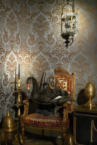 Cole & Son Mariinsky Damask Carmen behang 108/2007 - LAB COLOUR THE WORLD